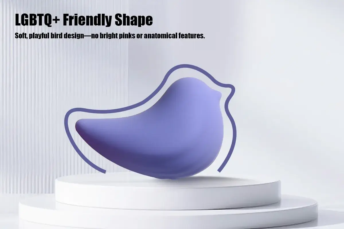 Double Ended Bird Vibrator
