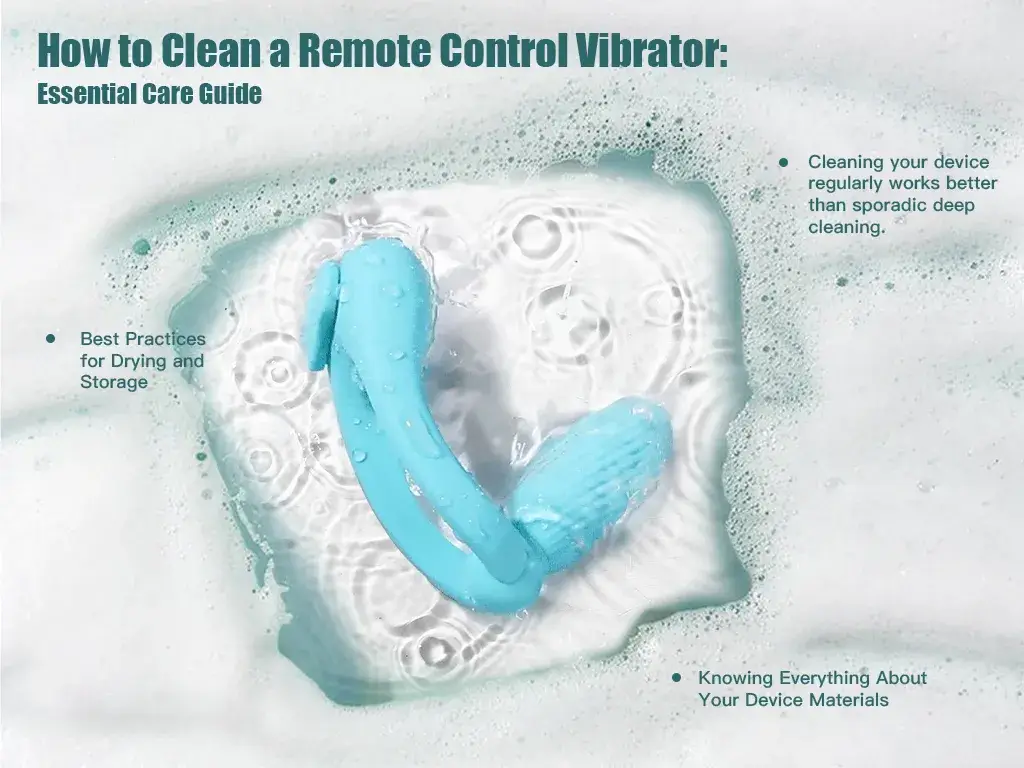 How to Clean a Remote Control Vibrator